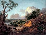 Thomas Gainsborough View in Suffolk oil on canvas